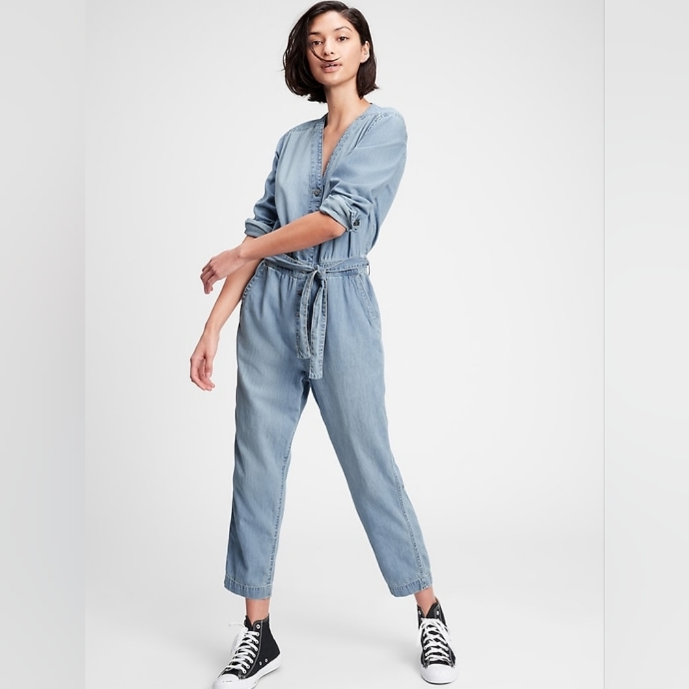 Gap Factory Denim Jumpsuit